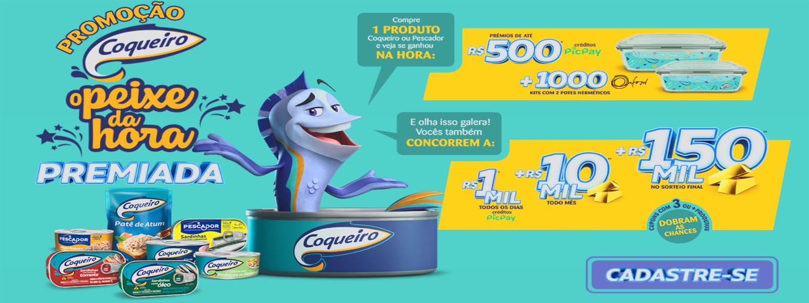 Coqueiro 2025 - O Peixe da Hora Premiada!