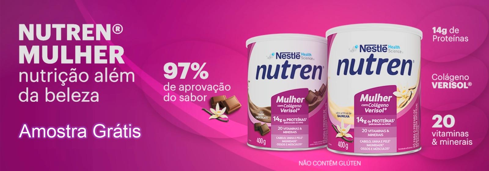 Amostra Grátis de Nutren Mulher